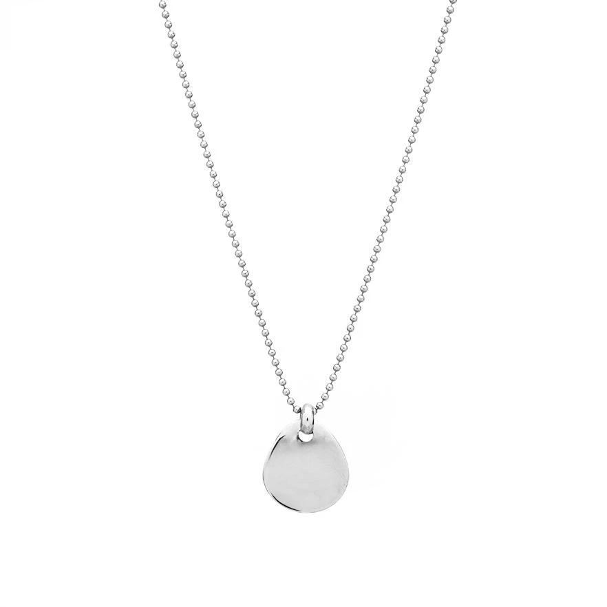 The Essential Coin Small Silver 925° Necklace