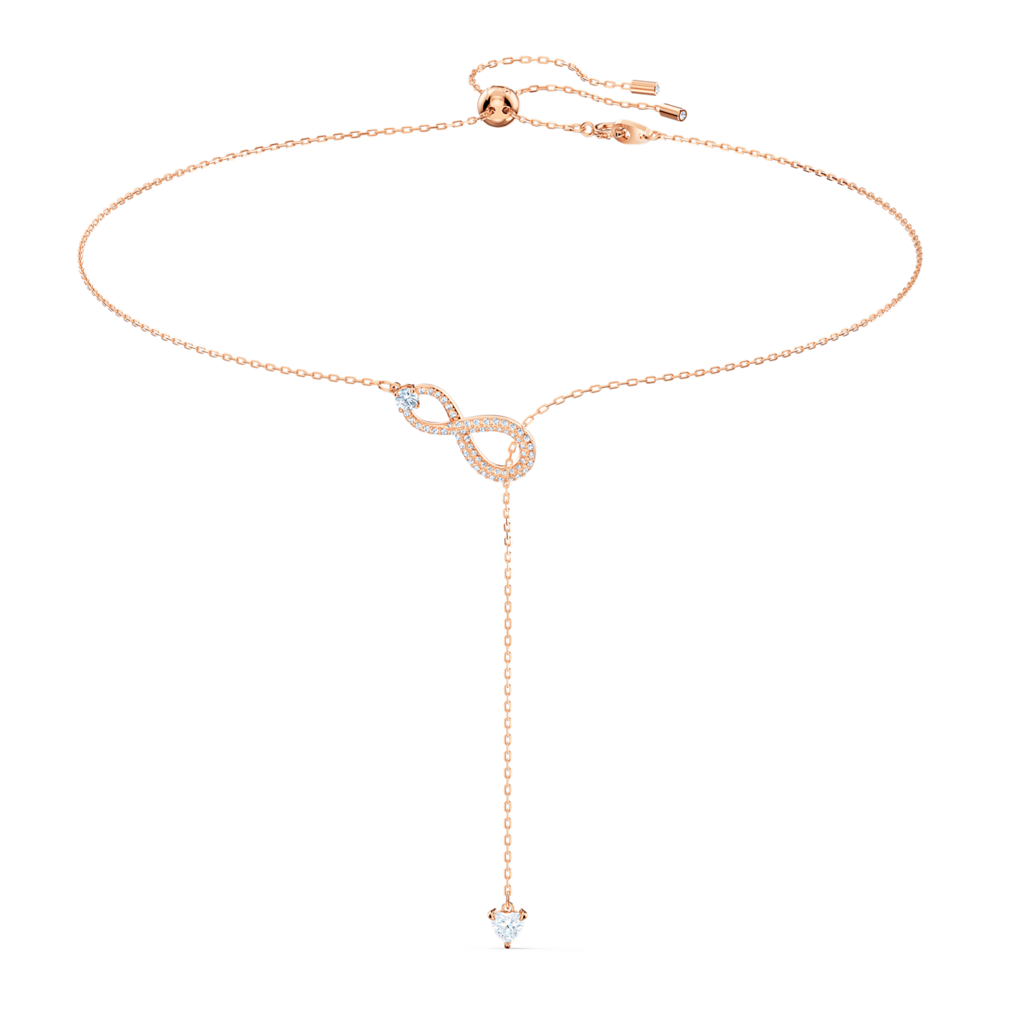 Κολιέ σε σχήμα Υ Swarovski Infinity