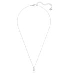 attract trilogy στρογγυλό λευκό επιμετάλλωση ροδίου swarovski 5414970 1