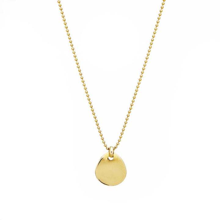 The Essential Coin Small 18K Επίχρυσο Ασήμι 925° Μενταγιόν